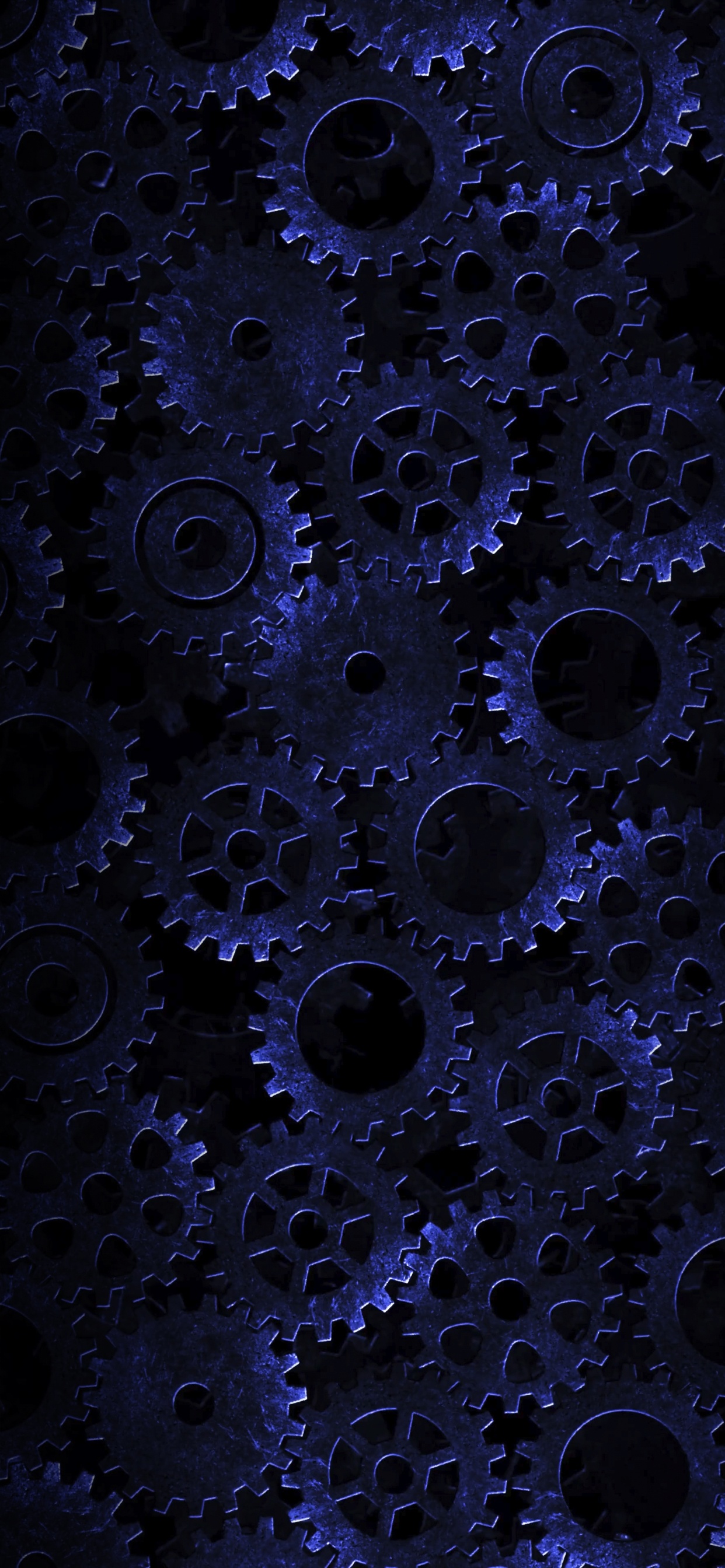 Обои атмосфера, вода, фрактальное искусство, жидкий, лазурный в разрешении 1242x2688