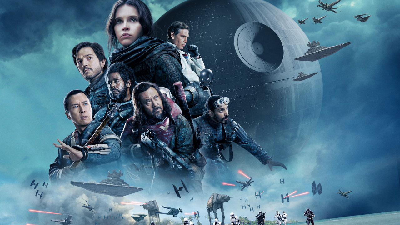 Обои Гарет Эдвардс, Изгой Один Звездная История Войн, звездные войны, Самостоятельный фильм, небо в разрешении 1280x720