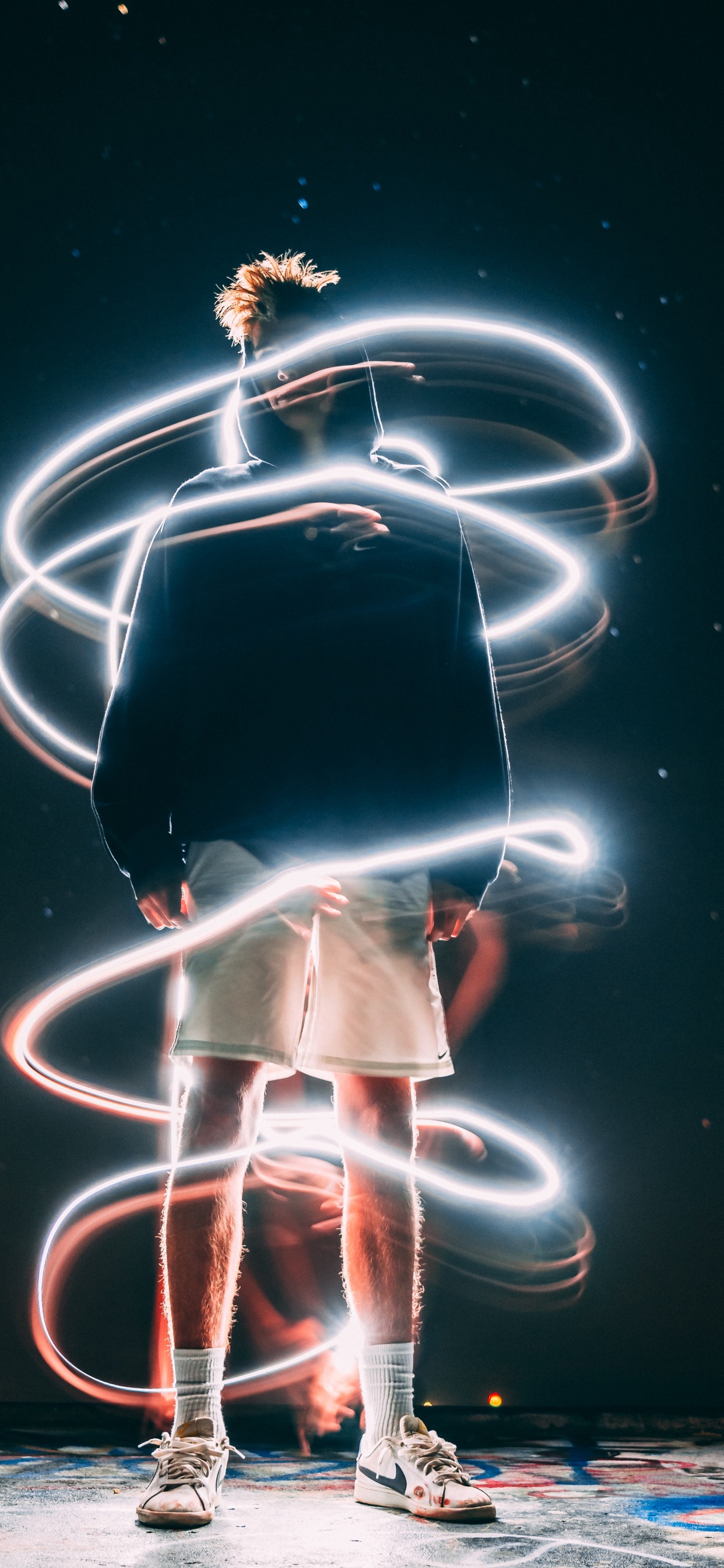 Обои театральное искусство, танец, дизайн, вода, арт в разрешении 1242x2688