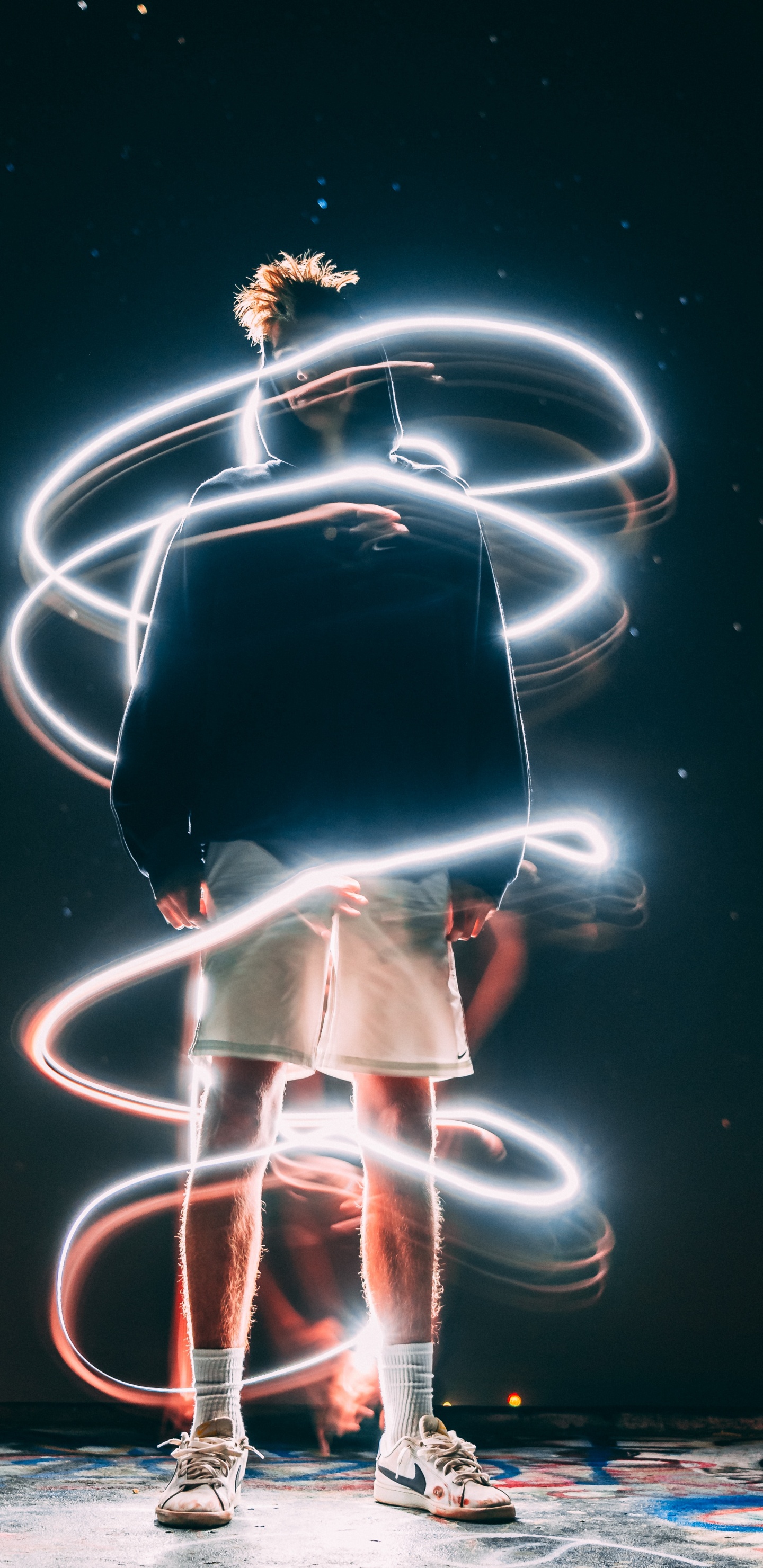 Обои театральное искусство, танец, дизайн, вода, арт в разрешении 1440x2960