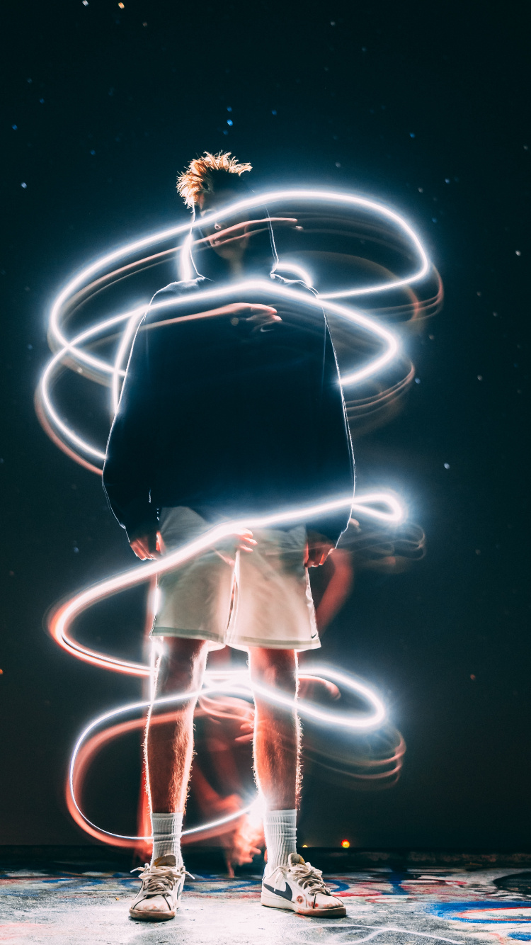 Обои театральное искусство, танец, дизайн, вода, арт в разрешении 750x1334