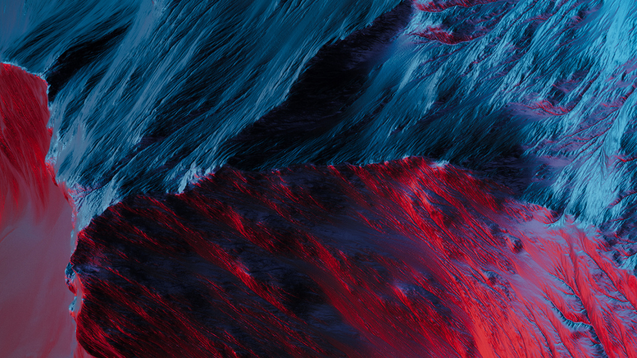 Обои красочность, красный цвет, пурпурный цвет, арт, бордовые в разрешении 1280x720