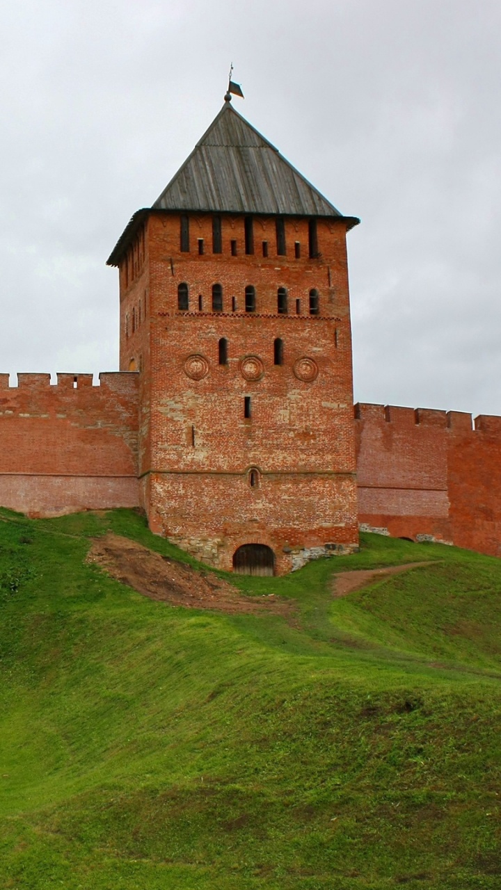 Обои фортификация, замок, стена, средневековая архитектура, здание в разрешении 720x1280