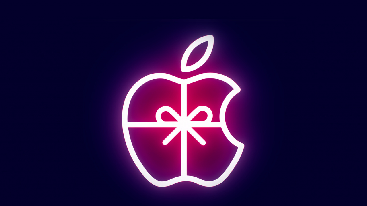 Обои неон, текст, символ, лого, Фиолетовый в разрешении 1280x720