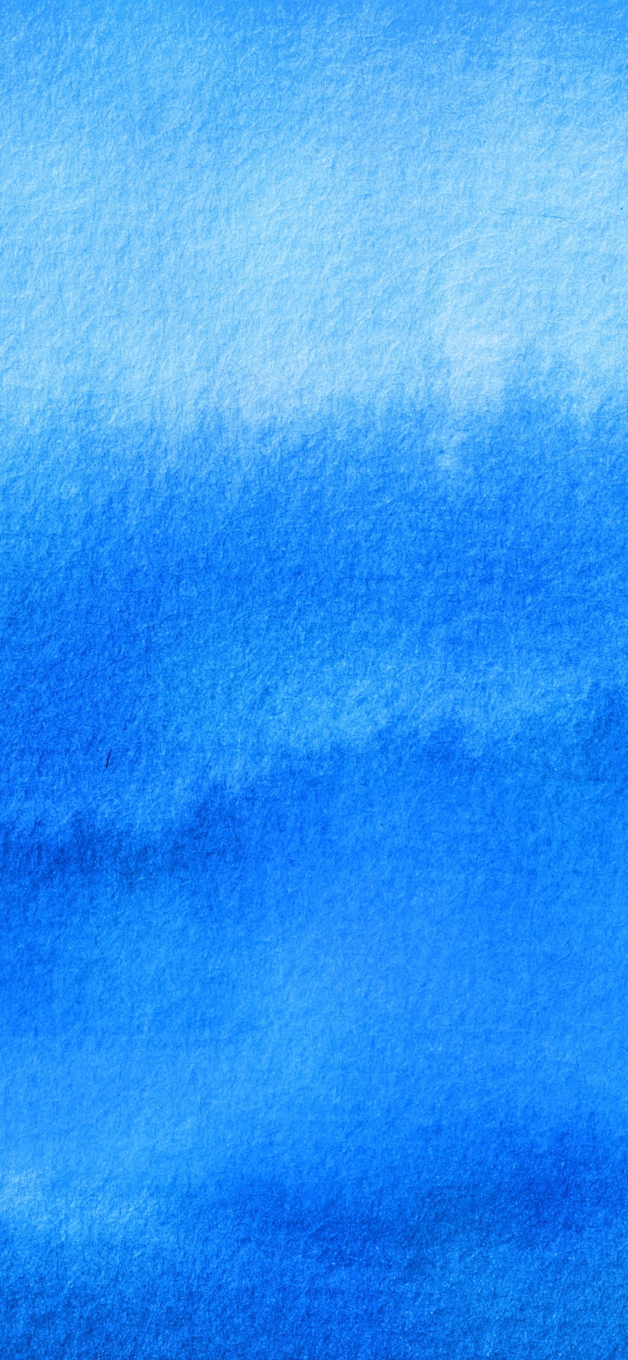 Обои акварельная живопись, живопись, иллюстрация, гуашь, синий в разрешении 1242x2688