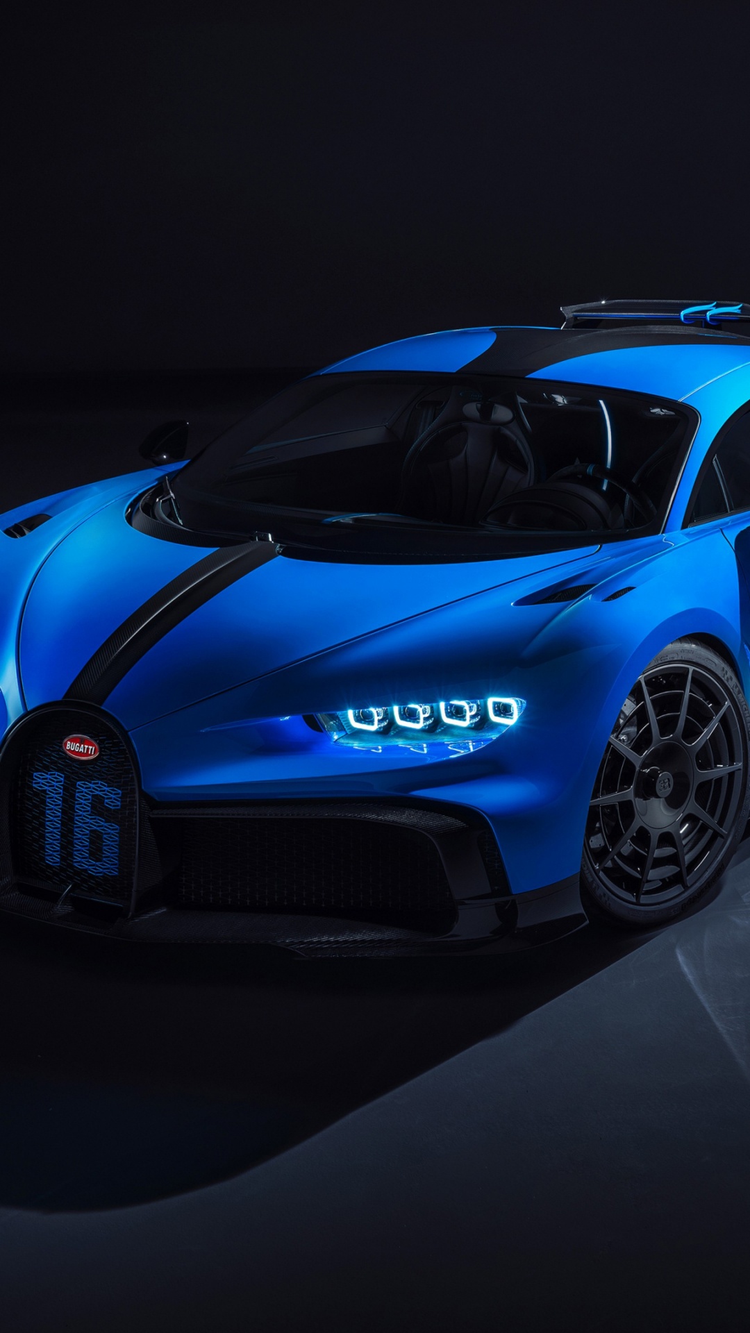 Обои bugatti, легковые автомобили, Molsheim, автомобили Бугатти, двигатель w16 в разрешении 1080x1920