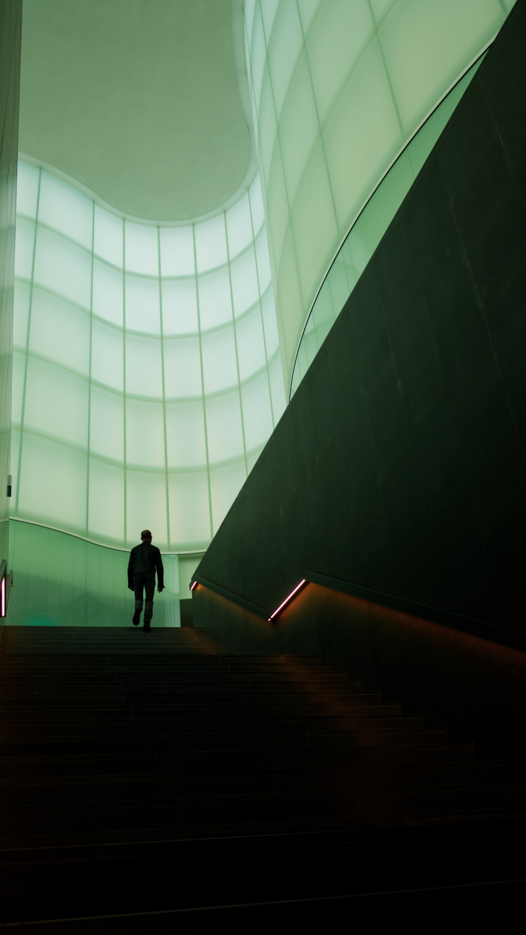 Обои Mudec, снимок, Милан, атмосфера, свет в разрешении 1080x1920