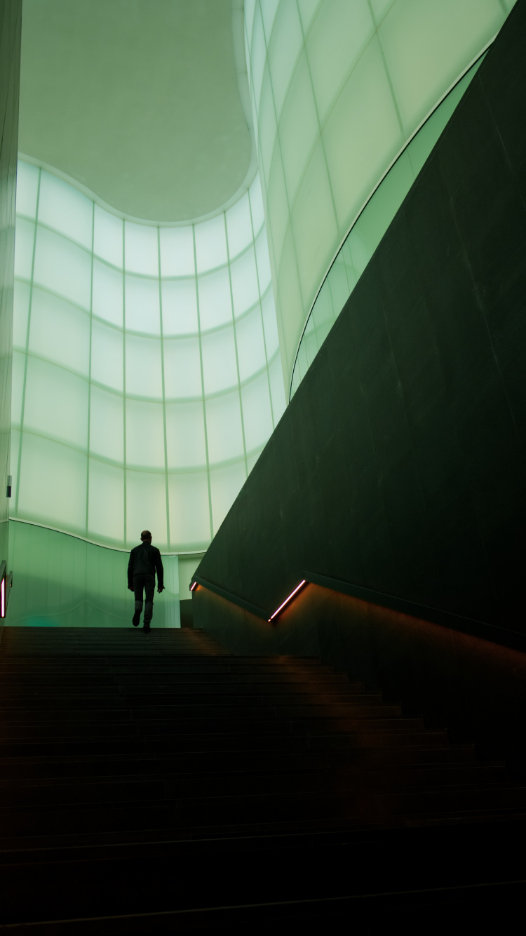 Обои Mudec, снимок, Милан, атмосфера, свет в разрешении 750x1334