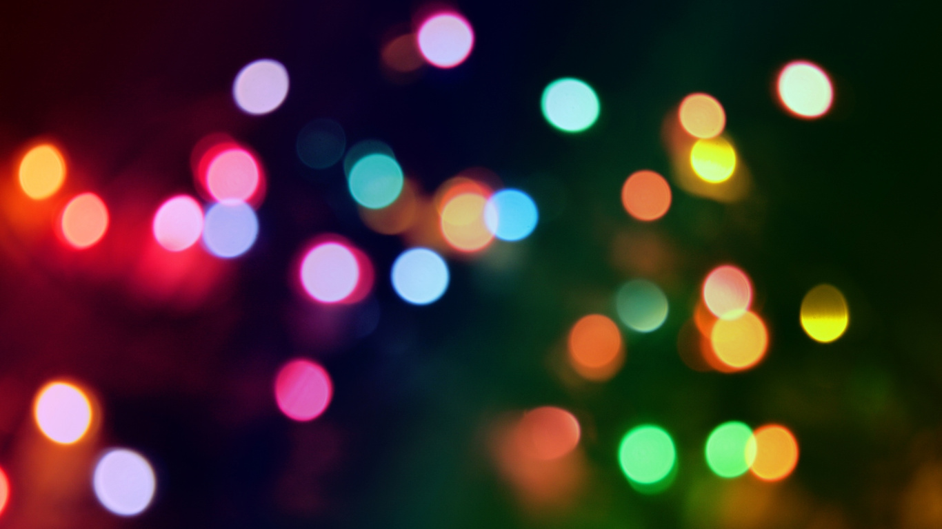 Обои свет, освещение, Рождественские огни, событие, Рождественские украшения в разрешении 1366x768