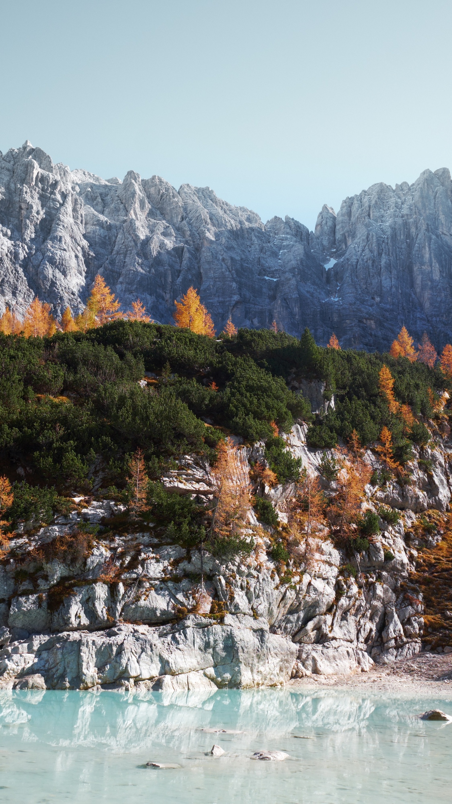 Обои HP Chromebase, хромовая база, Все-в-одном, Интел, вода в разрешении 1440x2560