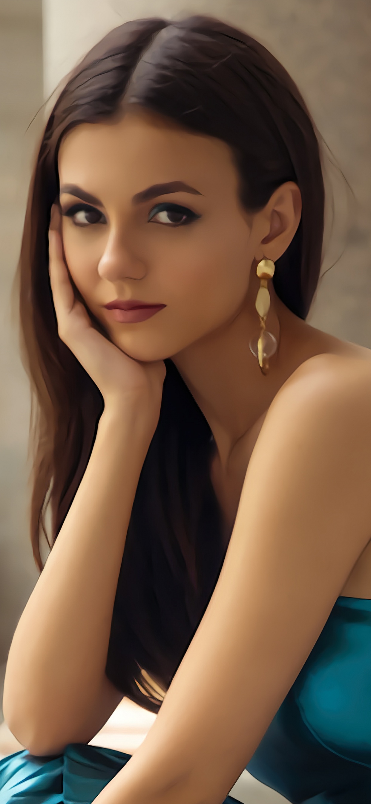 Обои Victoria Justice Modeliste Magazine в разрешении 1242x2688