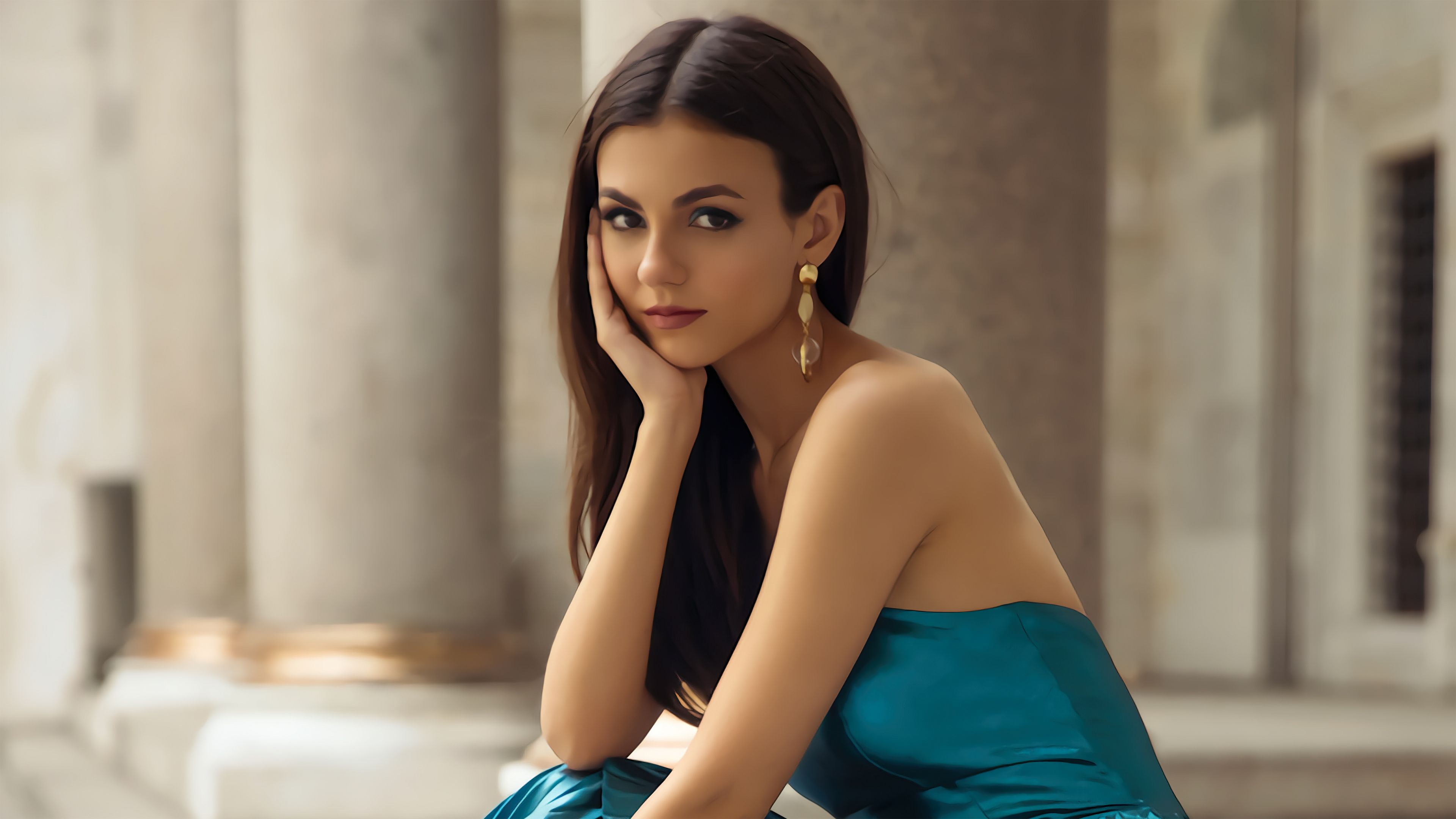 Обои Victoria Justice Modeliste Magazine в разрешении 3840x2160