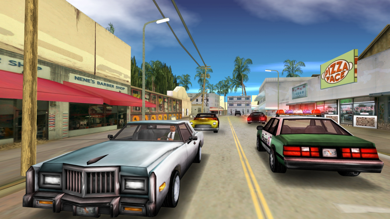 Обои gta vice city, grand theft auto iv, Рокстар игры, Либерти Сити, playstation 2 в разрешении 1280x720