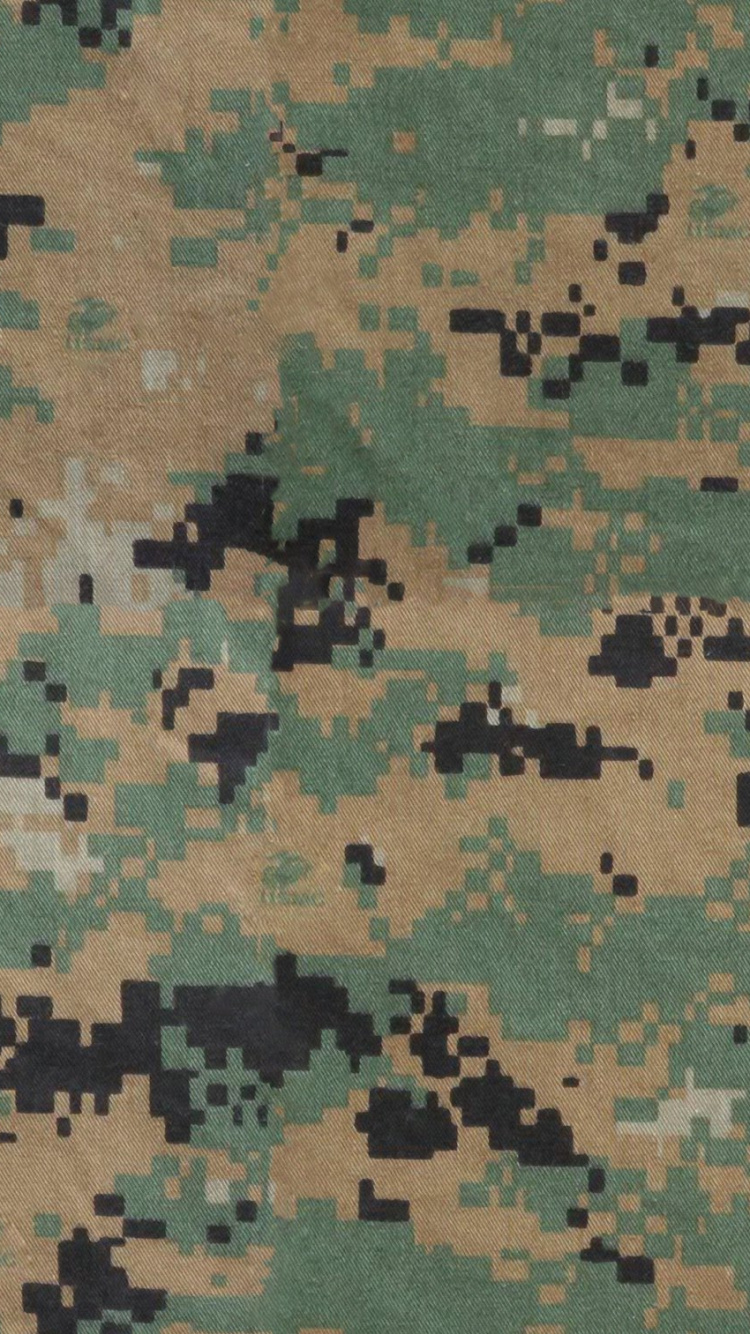 Обои Универсальный Камуфляж, камуфляж, Многоуровневый камуфляж, узор, военный камуфляж в разрешении 750x1334