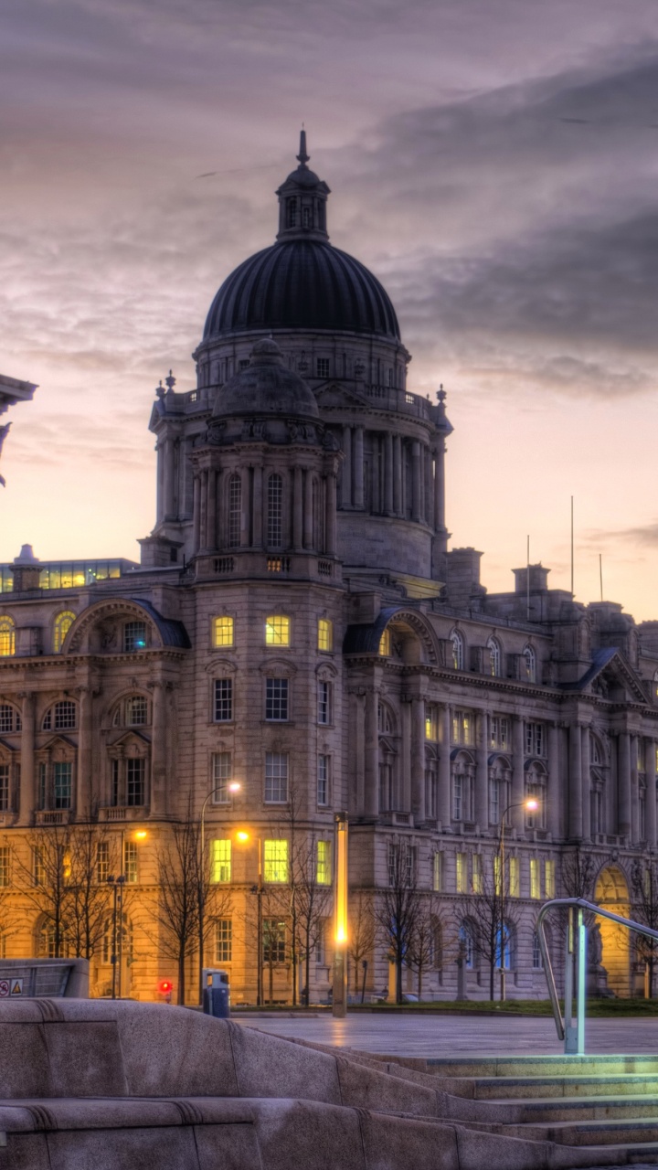 Обои Ливерпуль, Ливерпуль ФК, ориентир, город, здание в разрешении 720x1280