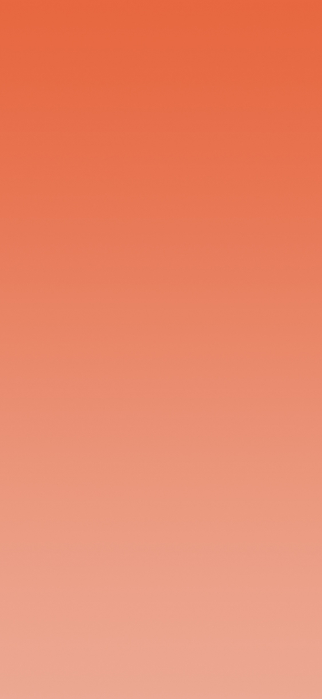 Обои iMac Gradient – Orange в разрешении 1125x2436