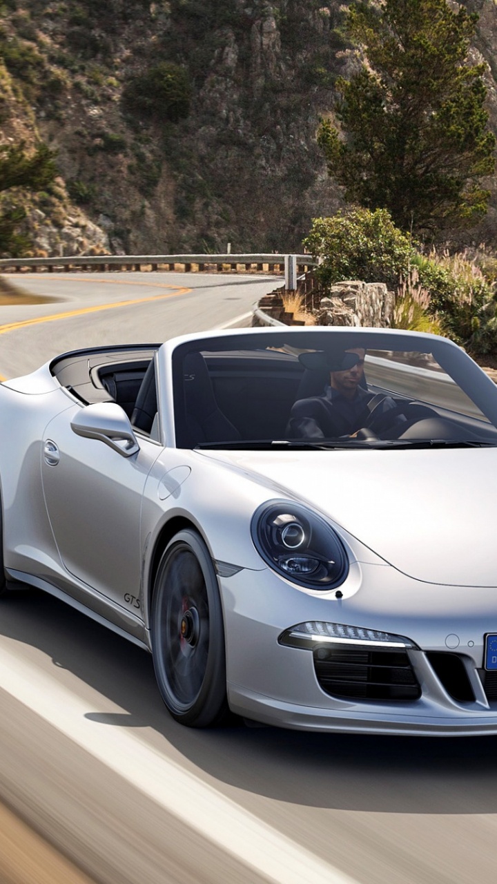 Обои Порше, Кабриолет, авто, суперкар, спорткар в разрешении 720x1280