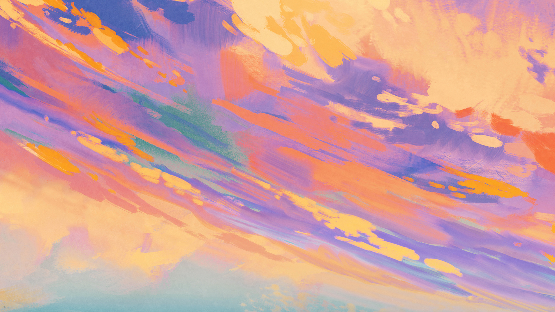 Обои Huawei, Huawei Nova, Huawei Nova 3, уйти живопись, живопись в разрешении 1920x1080