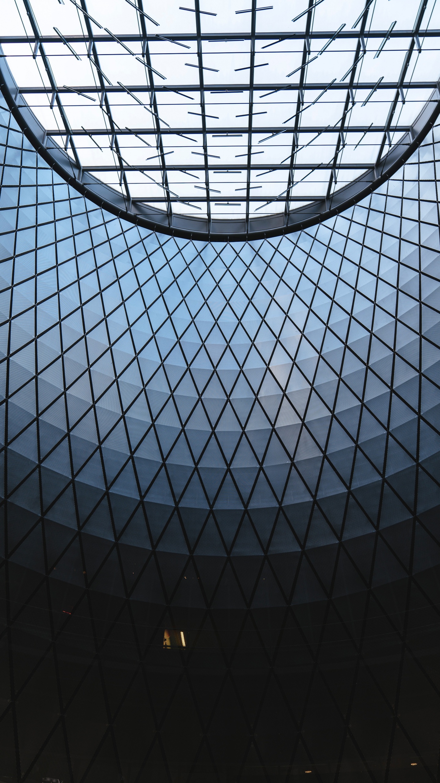 Обои Центральный Вокзал, скоростной транспорт, линия, эскалатор, ячейка в разрешении 1440x2560