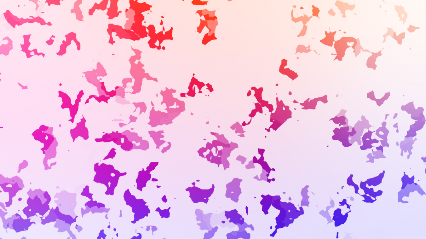 Обои абстракция, цветной, абстрактное искусство, розовый, пурпурный цвет в разрешении 1366x768