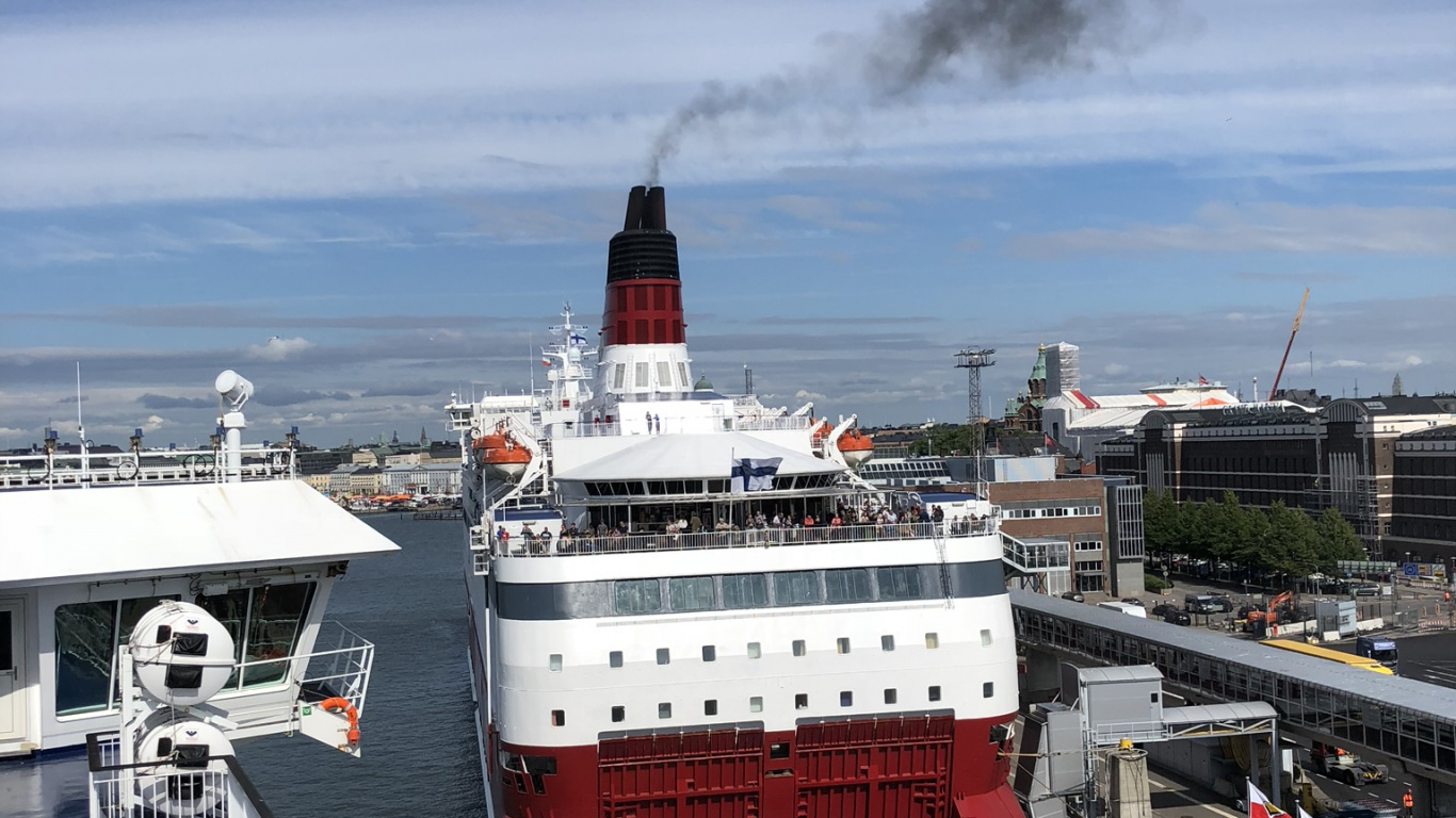 Обои перевозка воды, паром, круизное судно, теплоход, корабельная архитектура в разрешении 1366x768