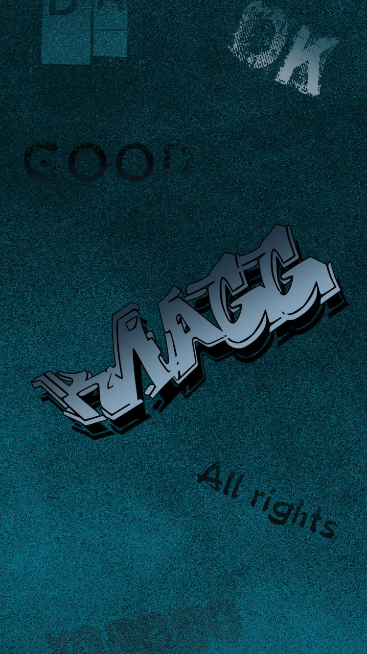 Обои атмосфера, лого, рукав, серый цвет, Аква в разрешении 750x1334