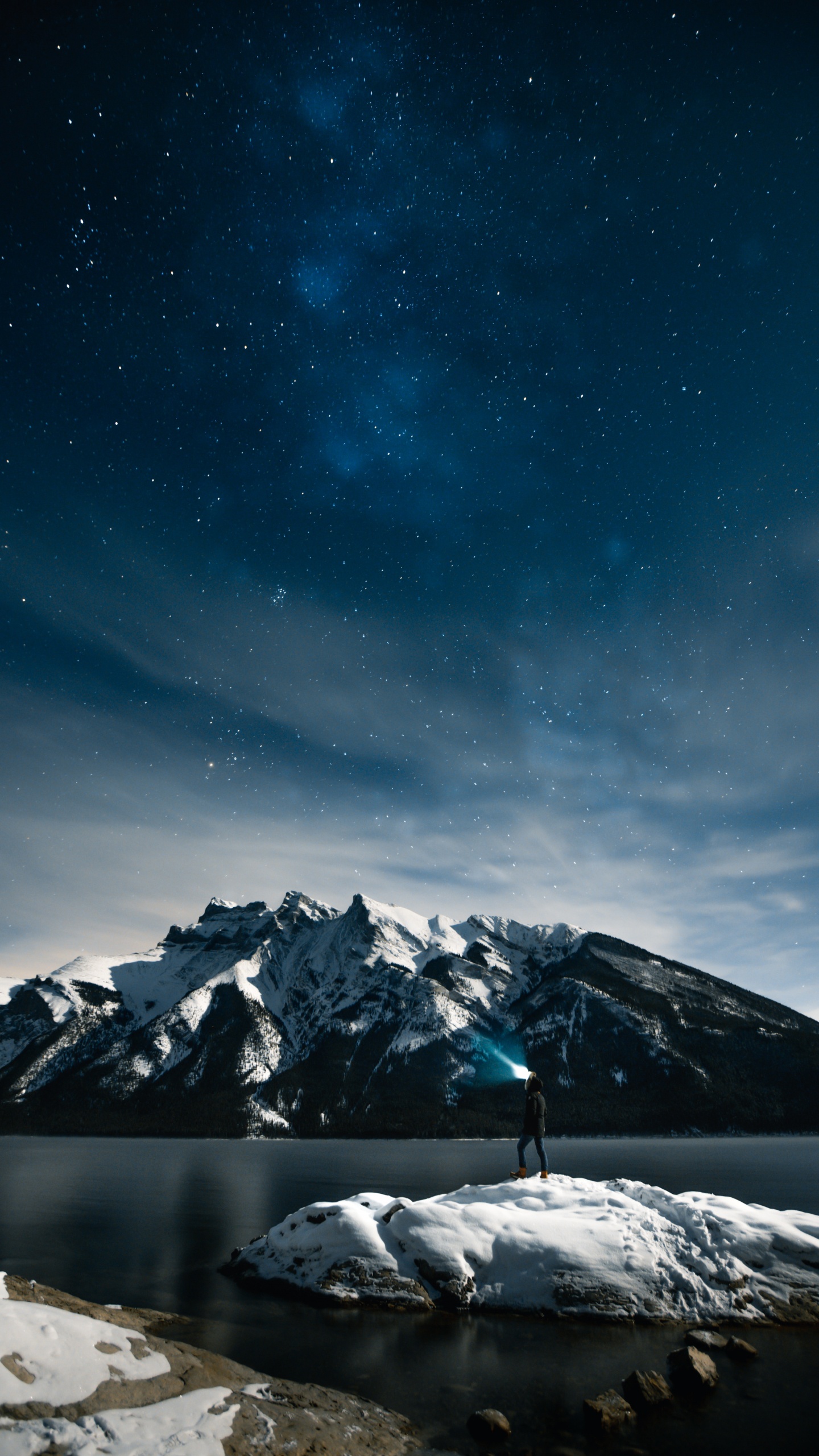 Обои природа, гора, горный рельеф, атмосфера, горный хребет в разрешении 1440x2560