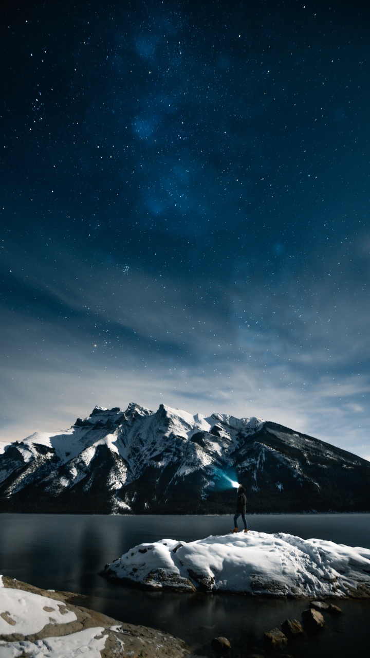 Обои природа, гора, горный рельеф, атмосфера, горный хребет в разрешении 720x1280