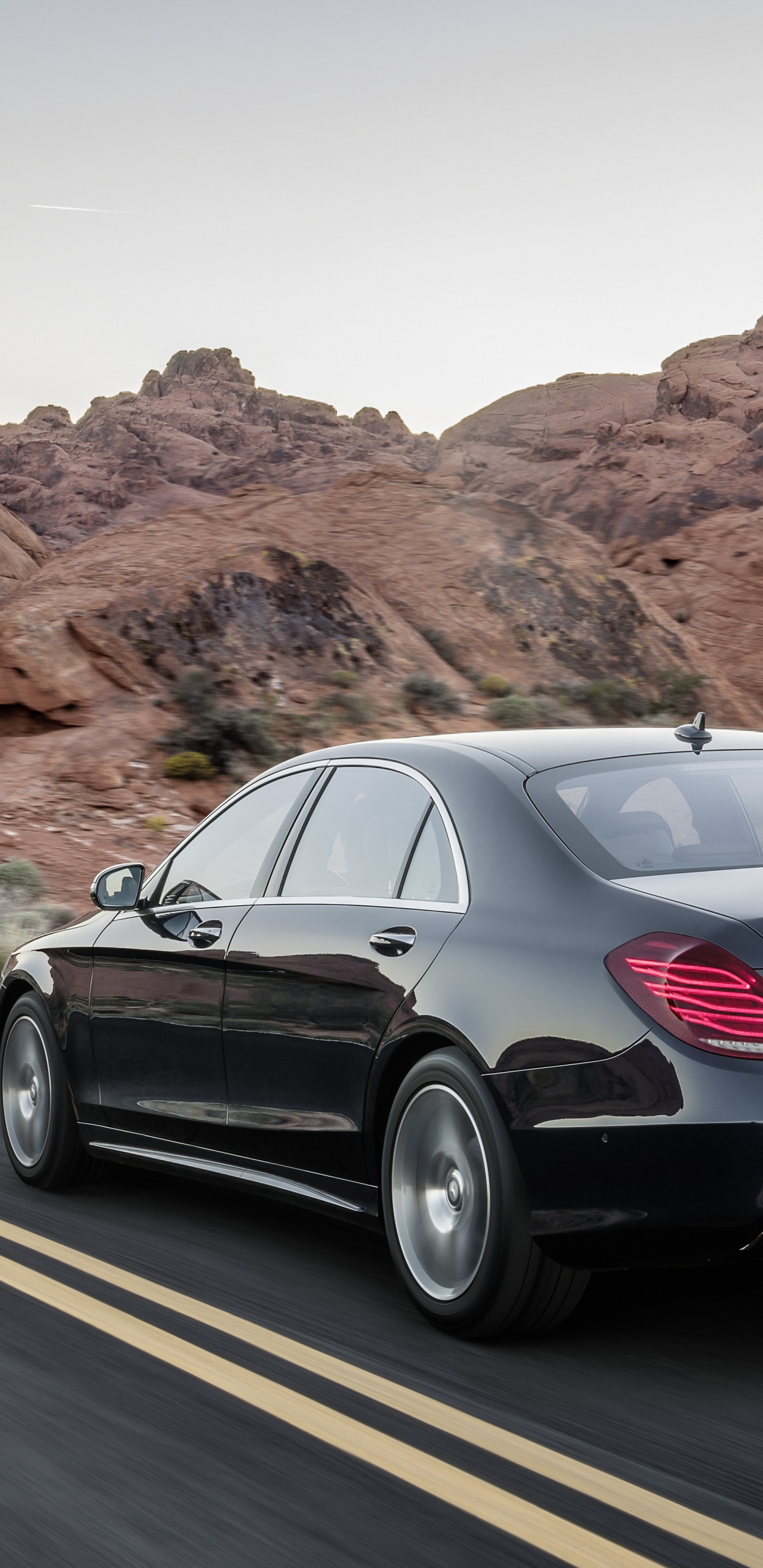 Обои авто, Quoris Киа, дорога, Мерседес ibrida классе с, mercedes benz s class в разрешении 1440x2960