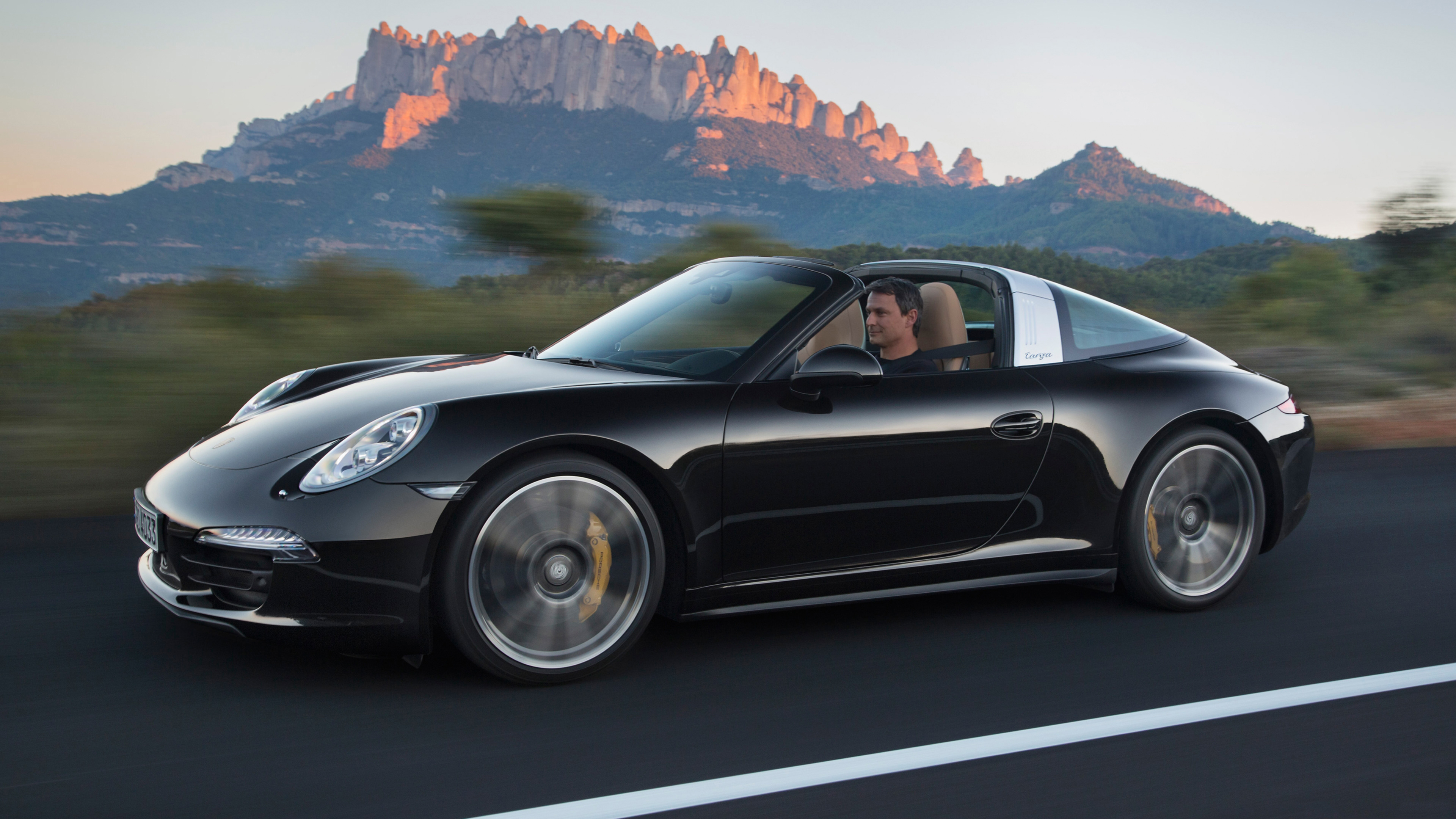 Обои Порше, спорткар, Компания Porsche 2014 911 Тарга 4С, Тарга, авто в разрешении 3840x2160