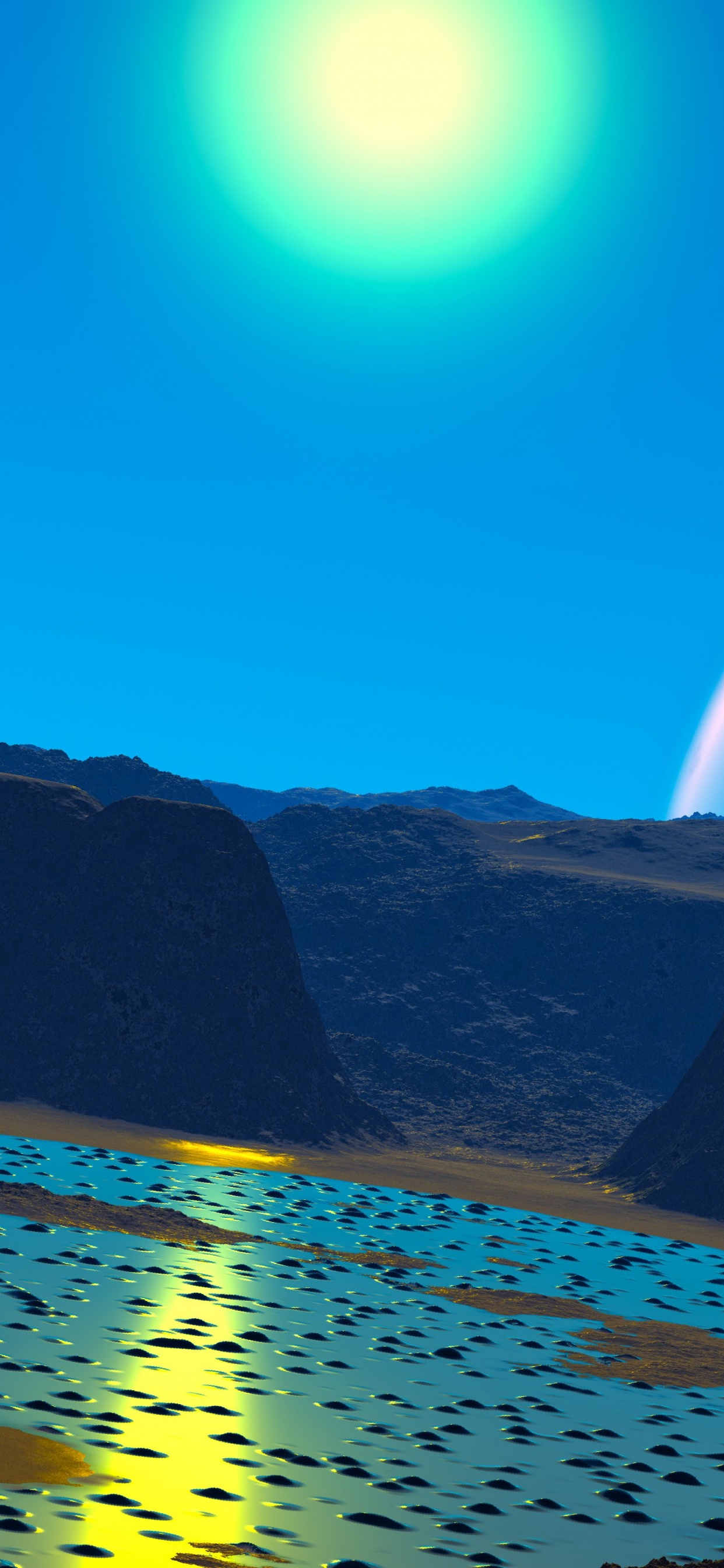 Обои вода, гидроресурсы, дневное время, пейзаж, море в разрешении 1242x2688