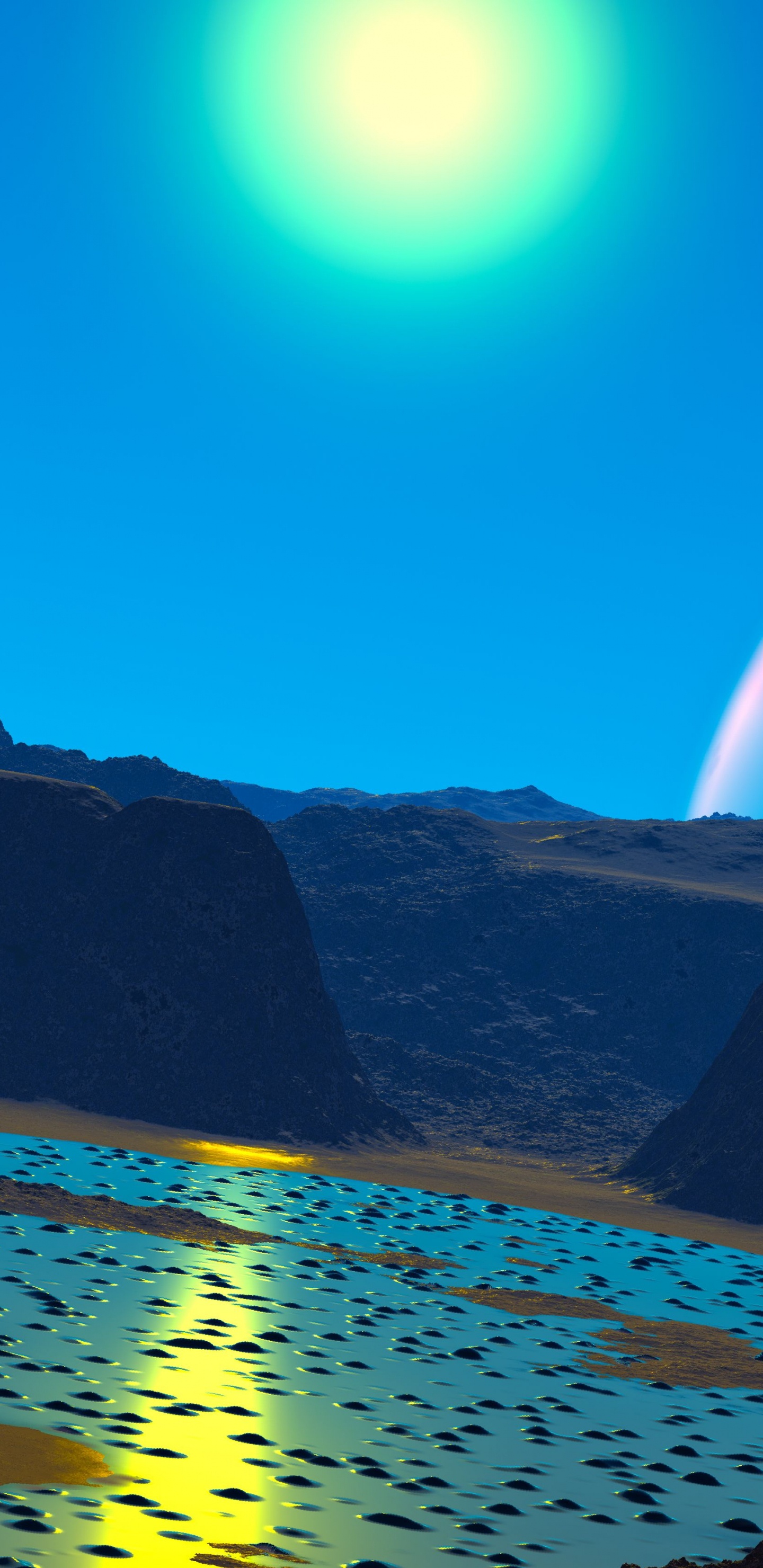 Обои вода, гидроресурсы, дневное время, пейзаж, море в разрешении 1440x2960