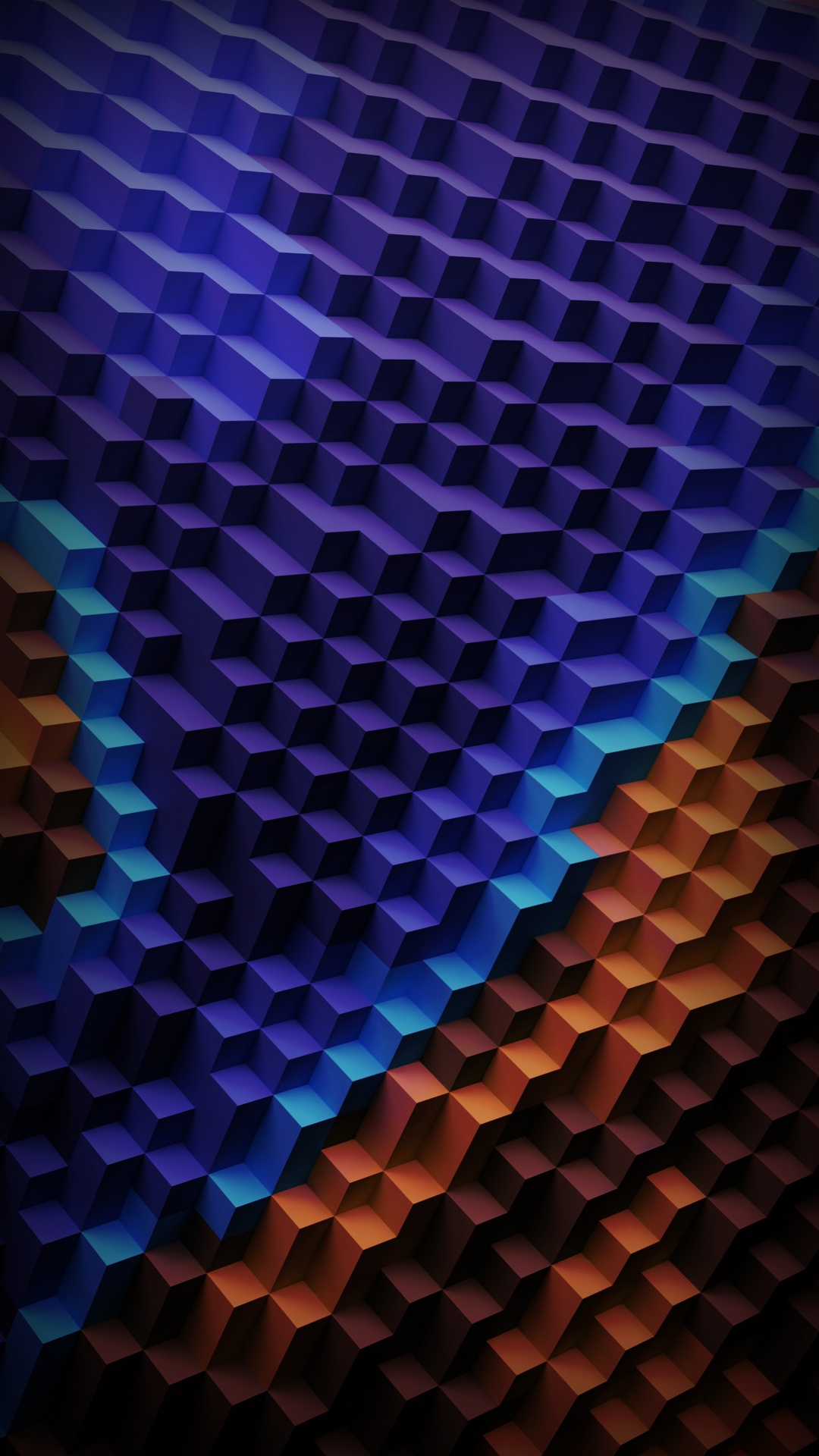 Обои геометрический узор, узор, дизайн, искусственный интеллект, пурпур в разрешении 1080x1920