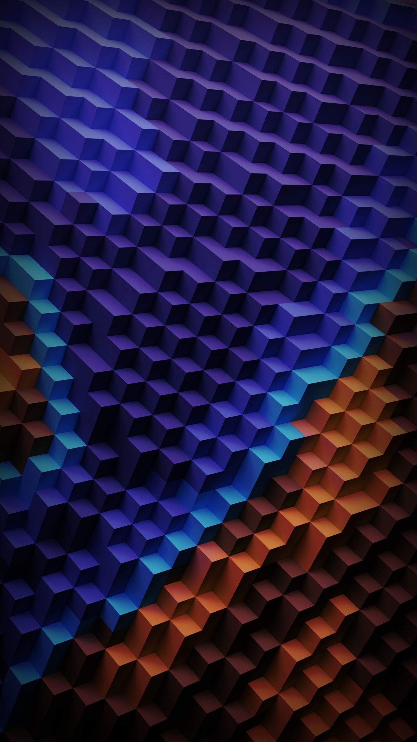 Обои геометрический узор, узор, дизайн, искусственный интеллект, пурпур в разрешении 1440x2560