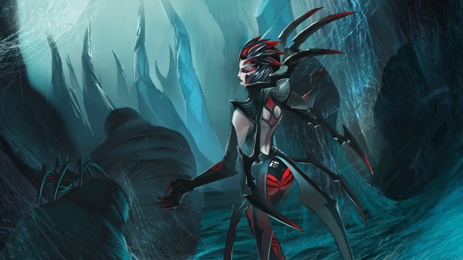 Обои Лига легенд, фан арт, арт, рисование, искусство в разрешении 1920x1080