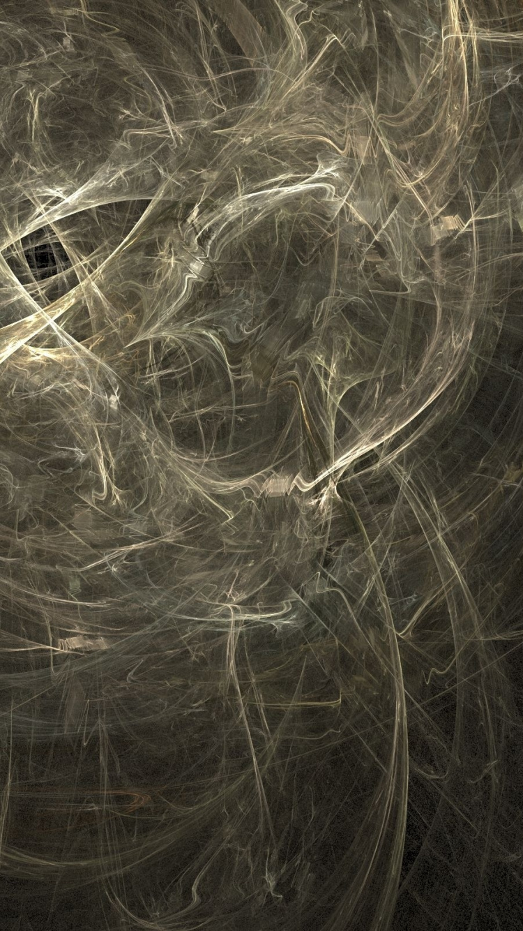 Обои фрактальное искусство, космос, бумага, текстура, свет в разрешении 750x1334