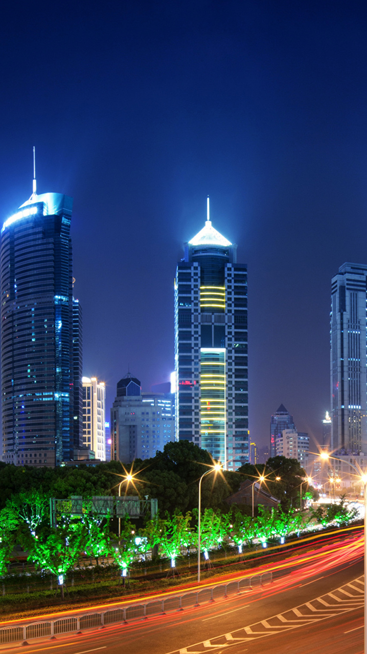 Обои город, городской пейзаж, метрополия, городской район, линия горизонта в разрешении 750x1334