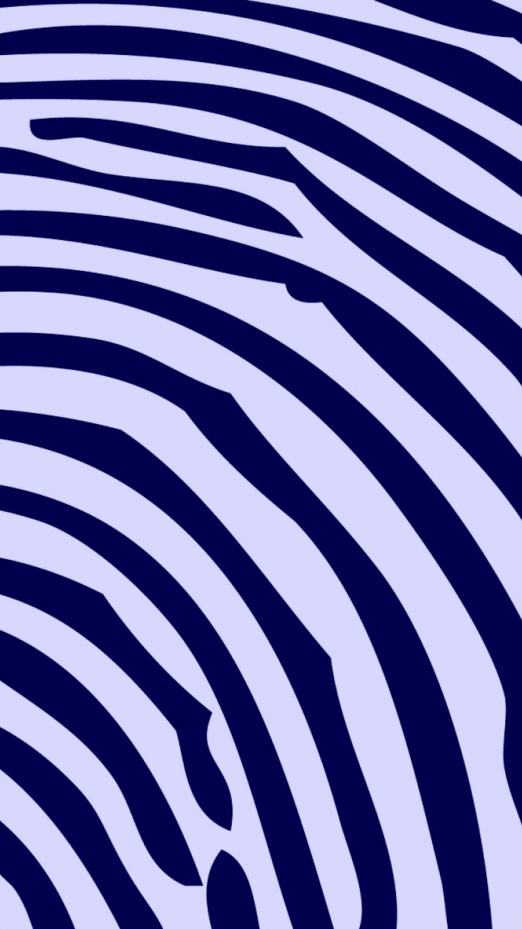 Обои фингерпринт, узор, линия, электрик, дизайн в разрешении 750x1334