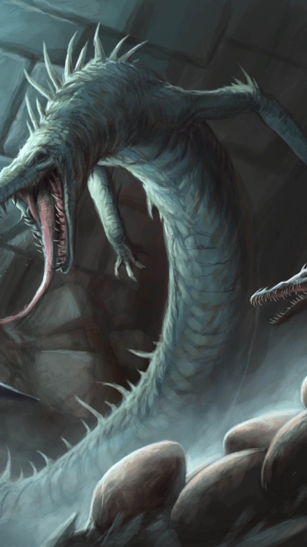 Обои фэнтези, мифология, мифическое существо, компьютерная игра, фантастическое искусство в разрешении 1080x1920