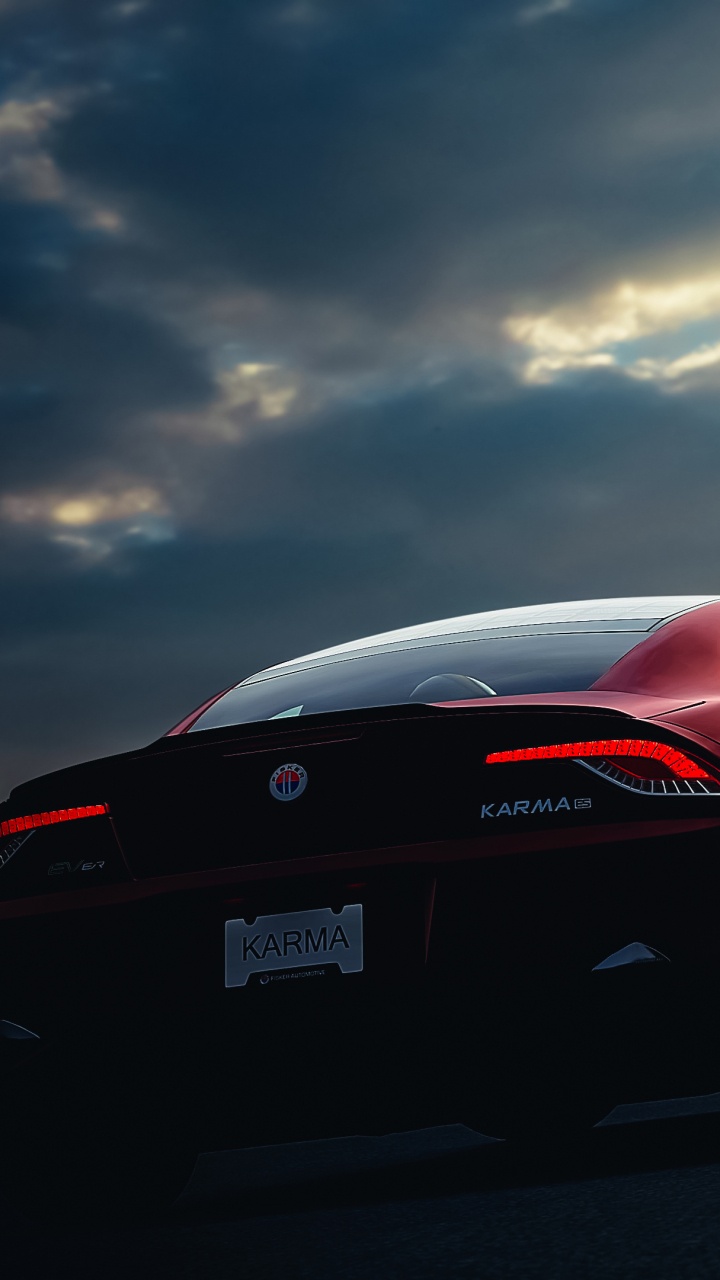 Обои фискер Карма, спорткар, спортивный автомобиль, личный роскошный автомобиль, audi в разрешении 720x1280