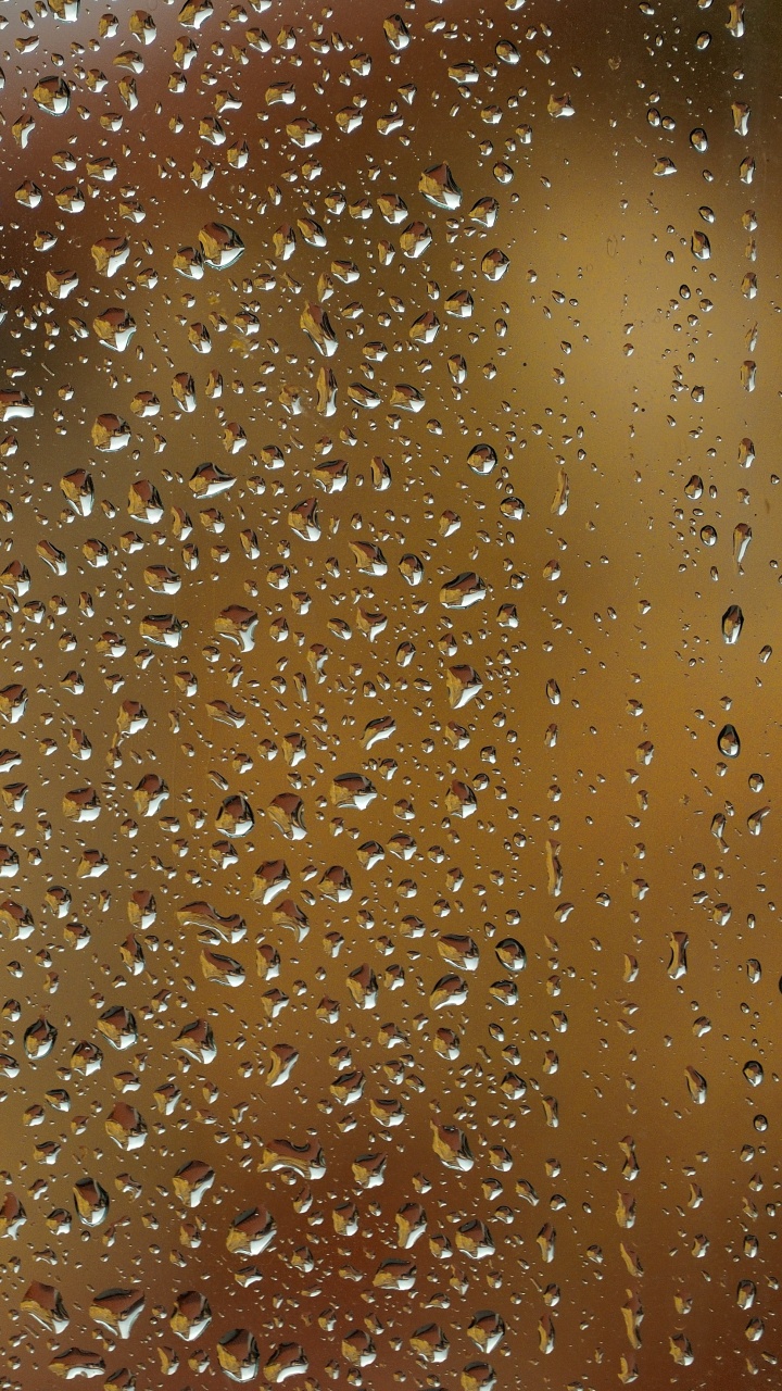 Обои видео, коричневый цвет, карамельный цвет, вода, падение в разрешении 720x1280