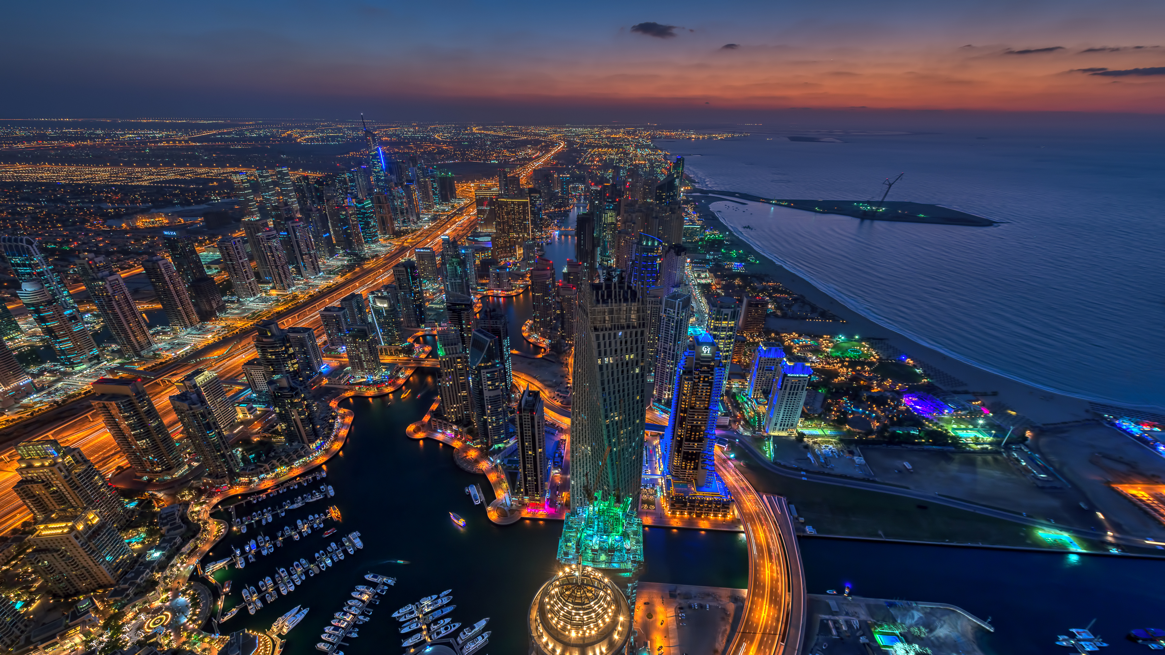 Обои городской пейзаж, город, городской район, метрополия, ориентир в разрешении 3840x2160