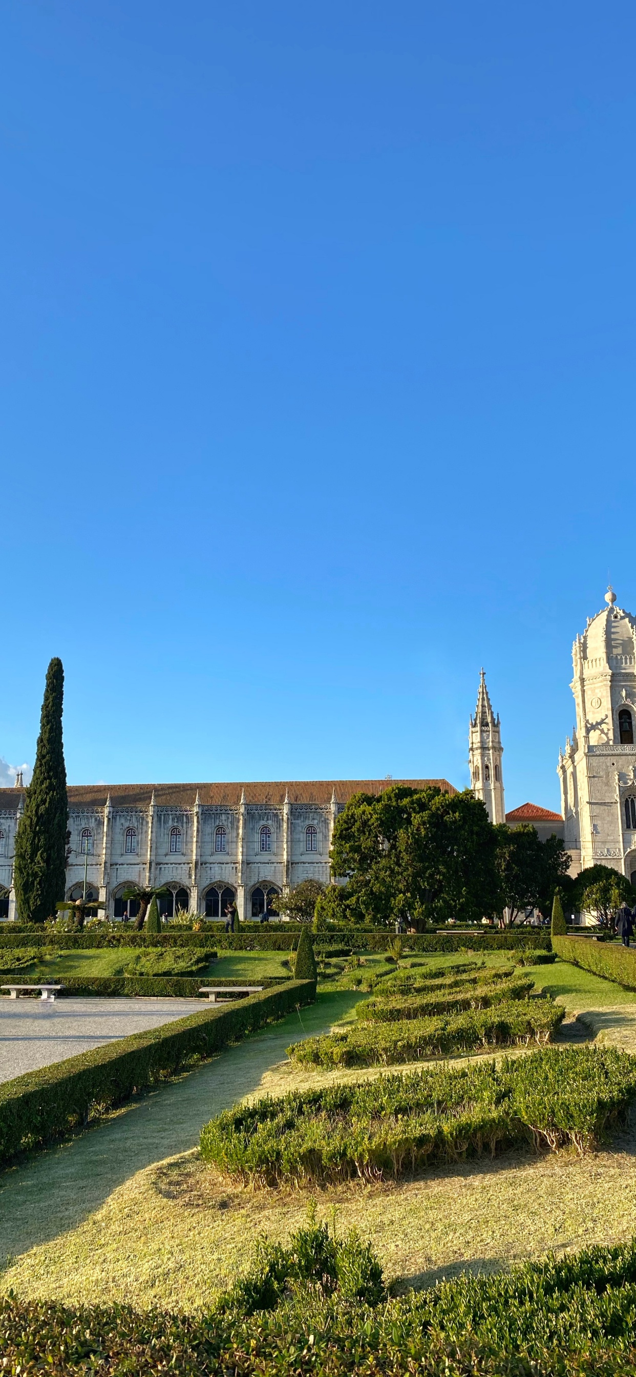 Обои растение, сад, хедж, имущество, величественный дом в разрешении 1242x2688