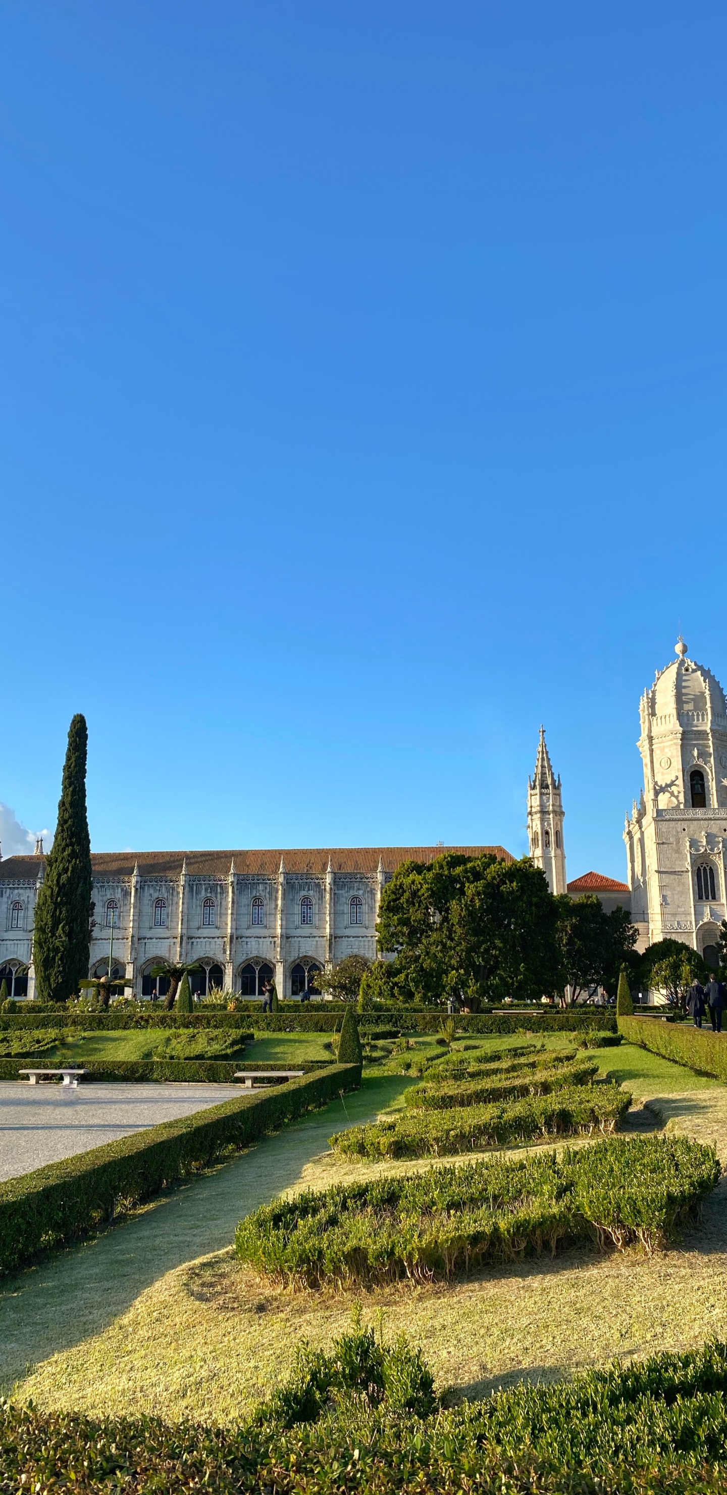 Обои растение, сад, хедж, имущество, величественный дом в разрешении 1440x2960