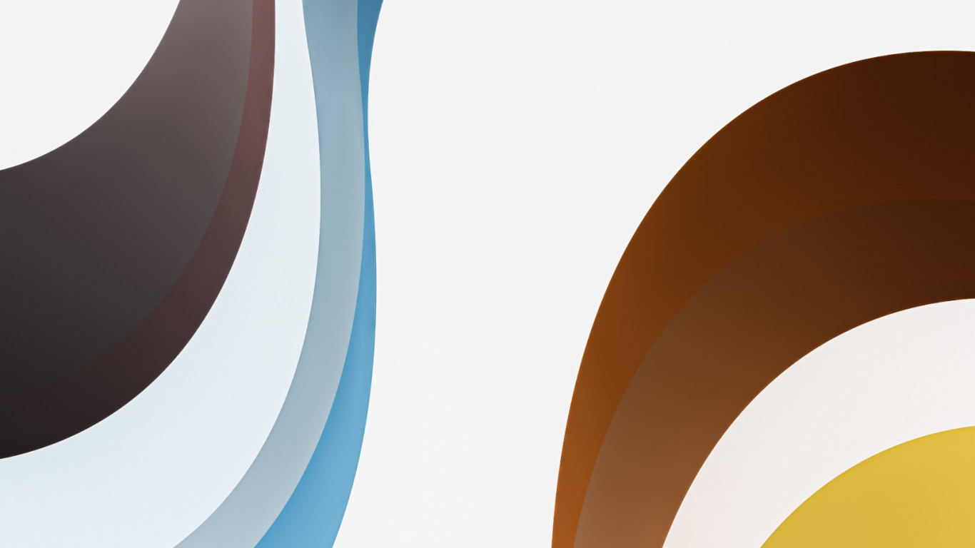 Обои Оранжевый цвет, арт, узор, склон, электрик в разрешении 1366x768