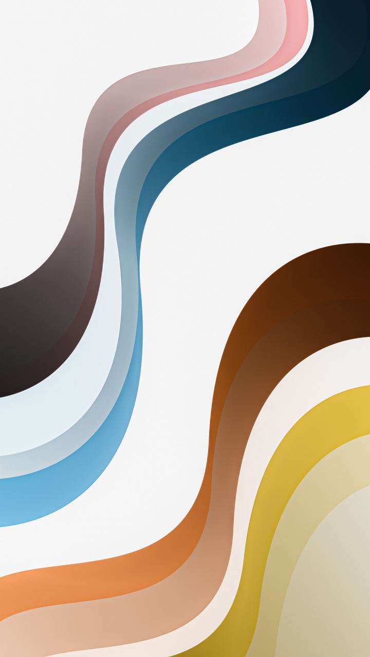 Обои Оранжевый цвет, арт, узор, склон, электрик в разрешении 720x1280