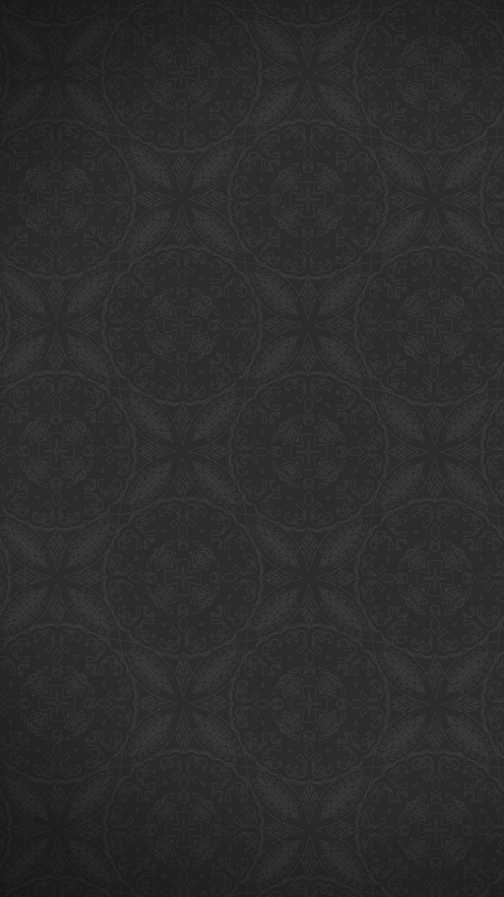 Обои черный, узор, темнота, Арбель, монохромный режим в разрешении 720x1280