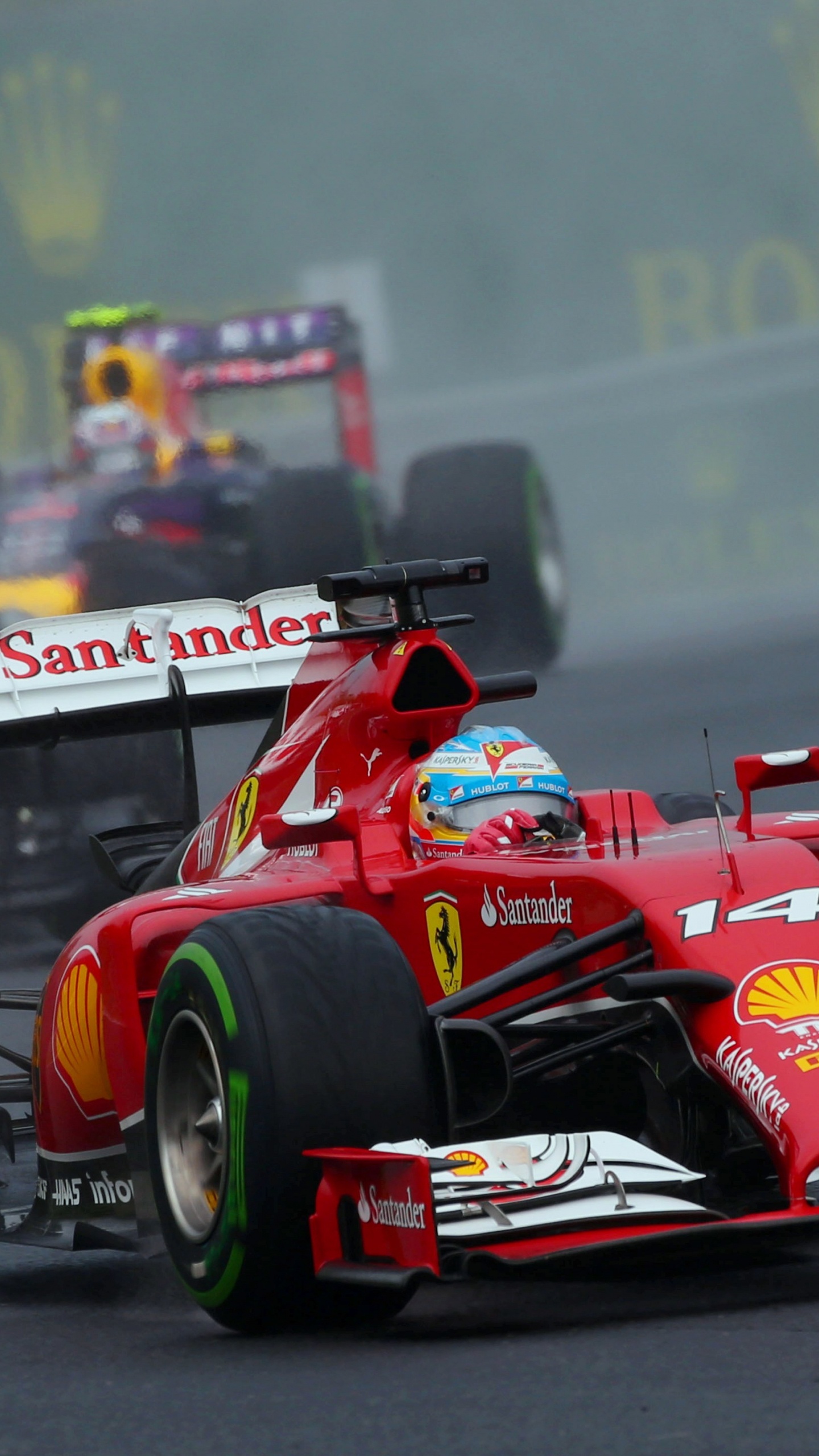 Обои Формула 1, скудерия Феррари, формула один, формула один автомобиль, гоночный в разрешении 1440x2560