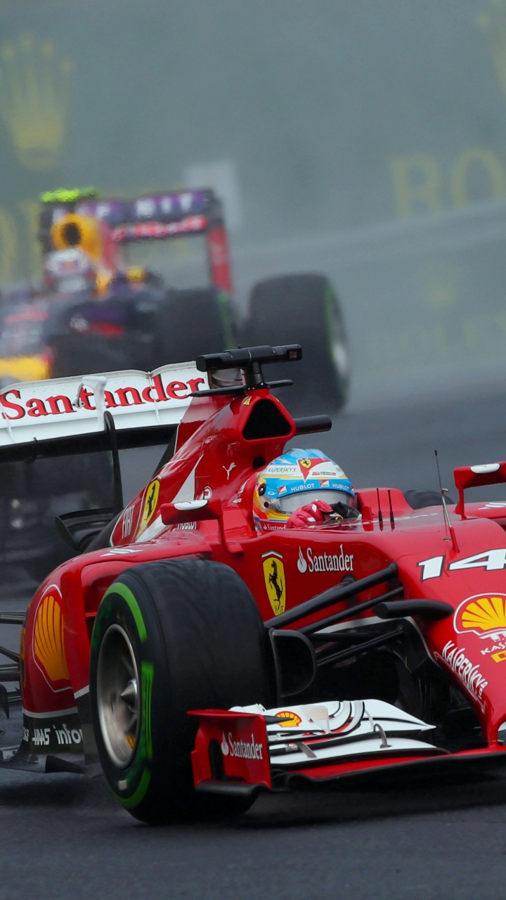 Обои Формула 1, скудерия Феррари, формула один, формула один автомобиль, гоночный в разрешении 720x1280