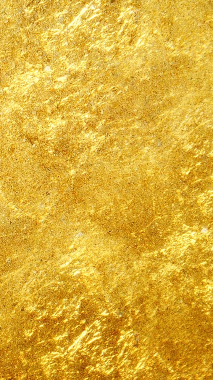 Обои золото, сусальное золото, желтый, узор, текстура в разрешении 720x1280